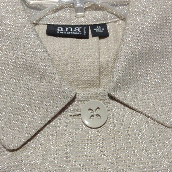 ana Beige shimmer cropped petticoat SP - Picture 4 of 4